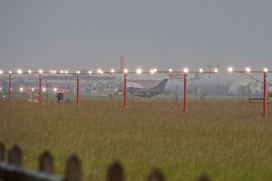 aviano june 05  2011 lucky15 f 16cm 91 0345 77thfs 20thfw  shaw afb  south carolina havy rain rtb 