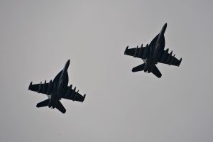 aviano march 27  2011 chaos63 ea 18g 166897  543    166896  542  nl vaq 132  nas whidbey island  washington